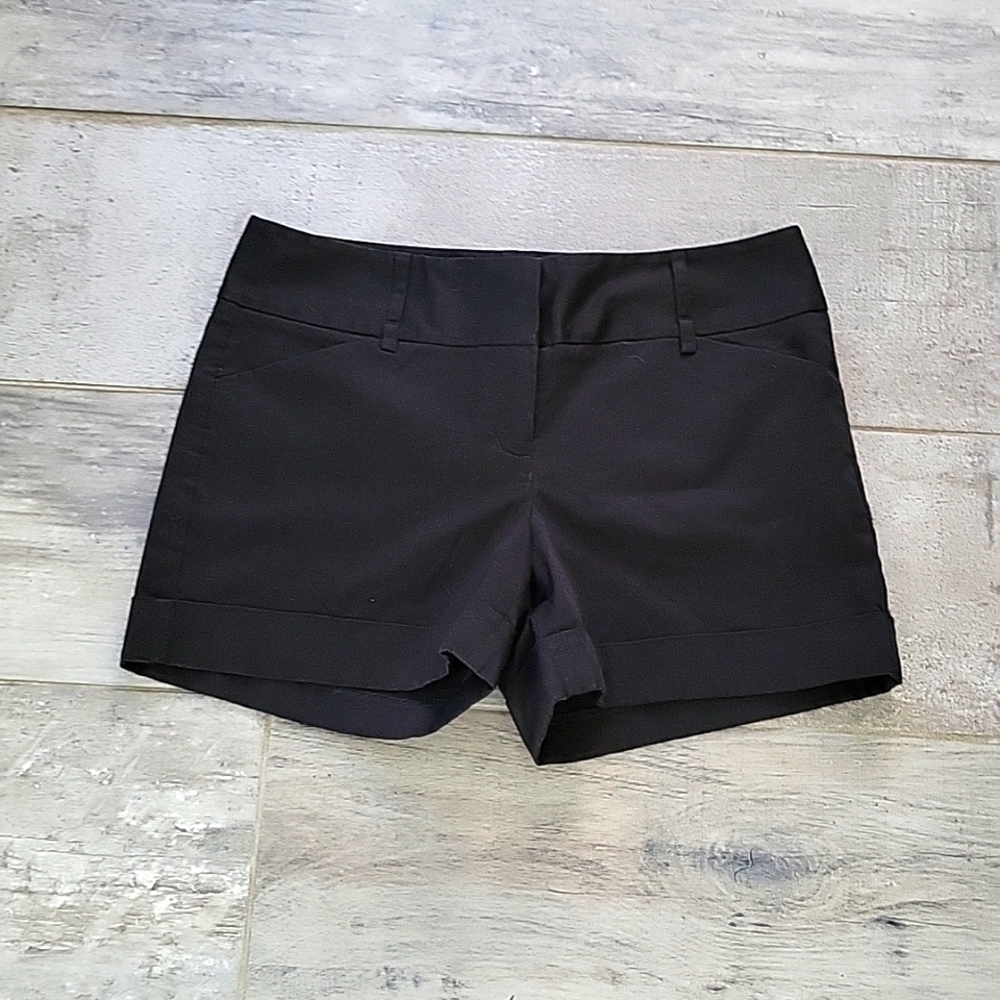 Express design studio dressy black shorts size 4 #27